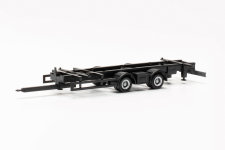 Herpa 085540 - H0 - Teileservice Fahrgestellt Tandem-Hänger Volumenzüge (2 Stück)